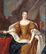 Portrait Marie Anne de Bourbon as Princess of Conti Circle of Pierre Gobert